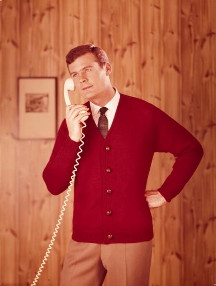 Man on telephone