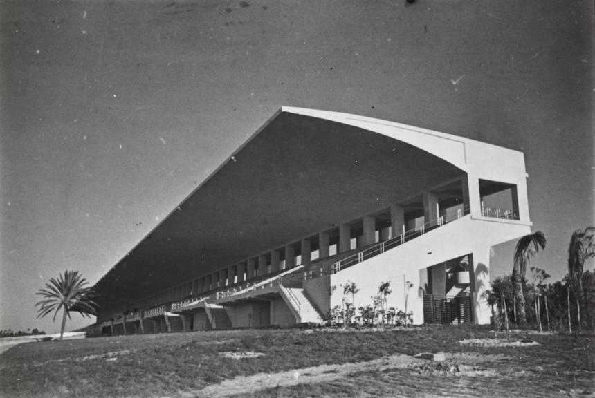 Grandstand at the Autodromo di Mellaha