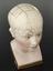 Porcelain phrenological bust, tinted skin colour