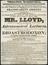 Handbill: Lloyd, Wakefield.