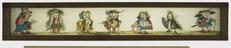 Panoramic magic lantern slide