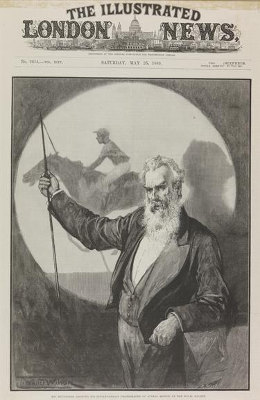 Two mounted pages from the Illustrated London News