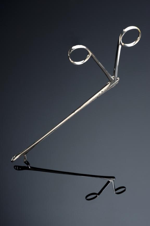 Lawson Tait's gall-stone forceps, also used as ovum forceps