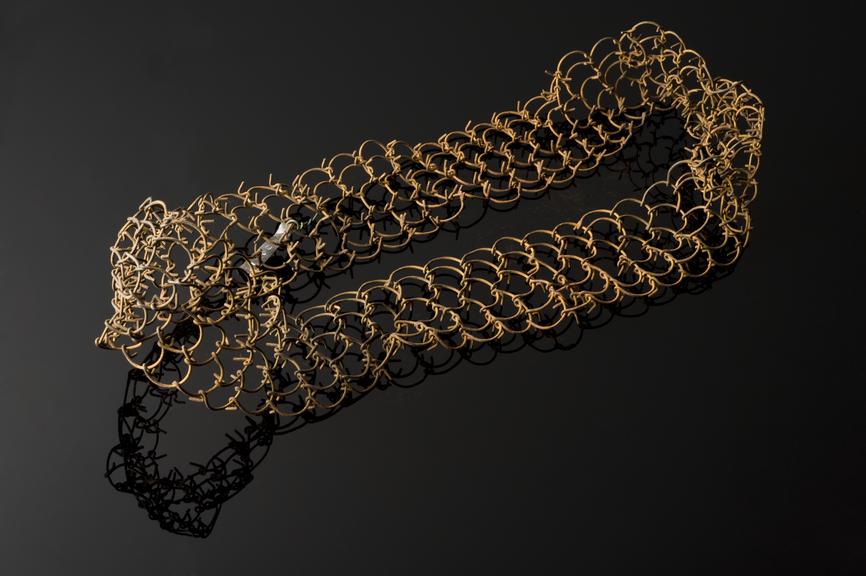 Belt made of spiked metal, Europe, 1501-1700 | Science Museum Group  Collection