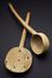 Wooden model of a 1400s alms bowl, England, 1917-1920