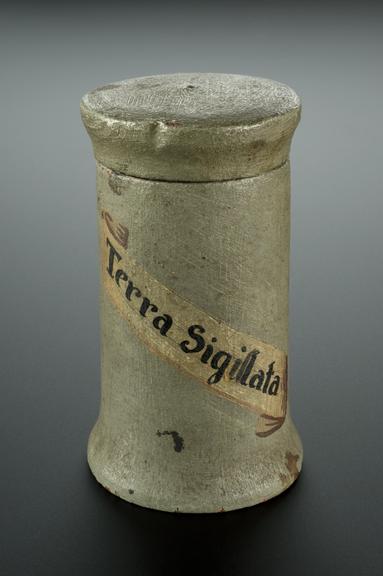 Earthenware jar for terra sigillata, Spain, 1601-1700
