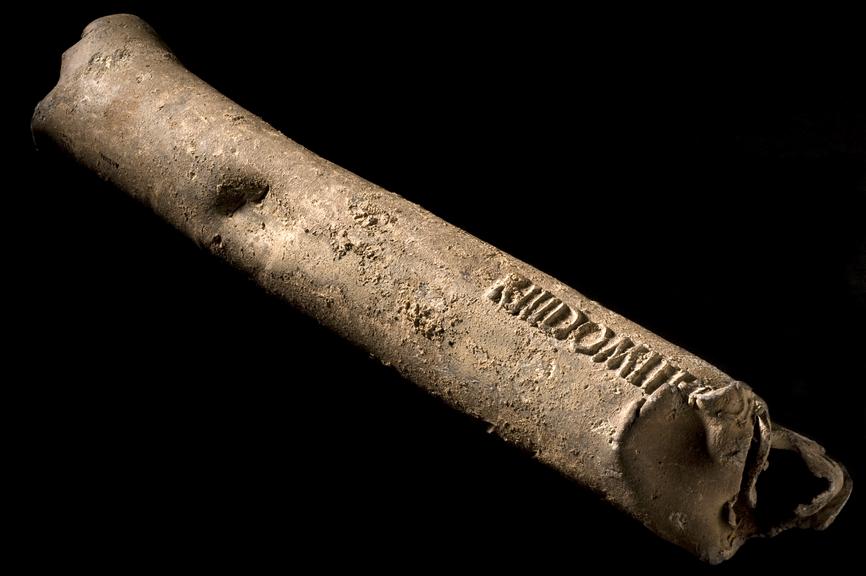 Length of inscribed lead water pipe, Roman