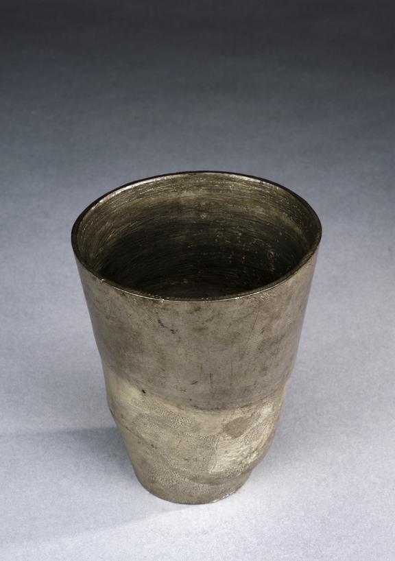 Antimony cup, probably 16th or 17th century