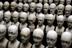 Set of sixty miniature heads used in phrenology