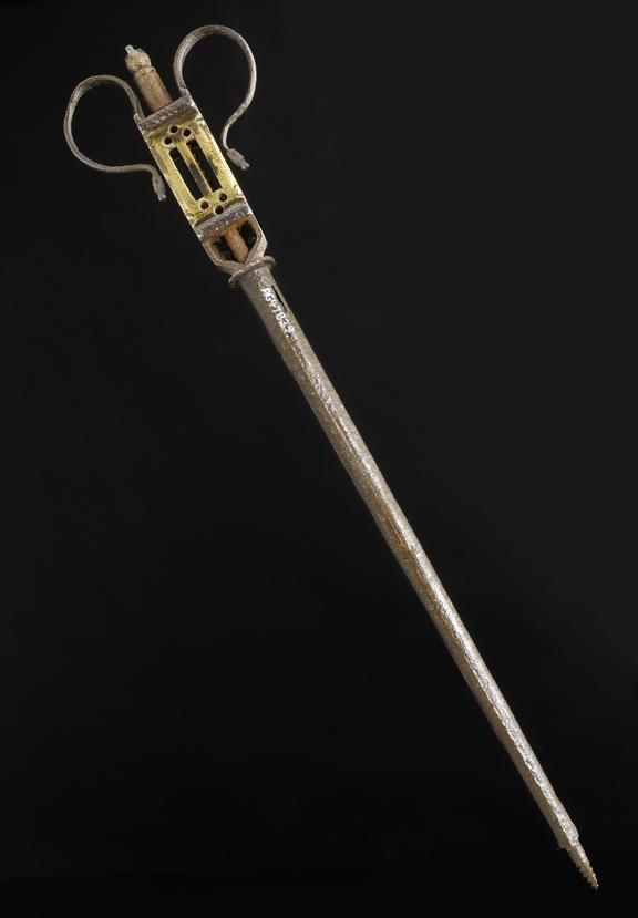 Bullet extractor, 16th century, steel and brass