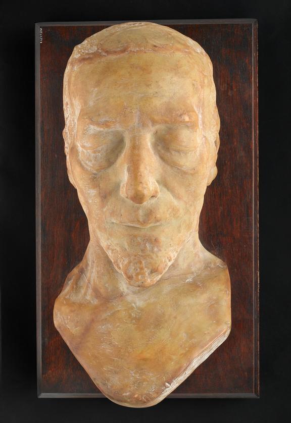 Wax death mask of Benjamin Disraeli, 1st Earl of Beaconsfield