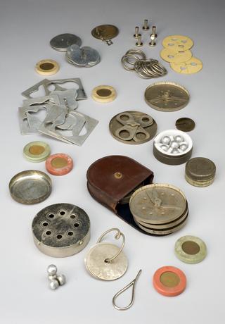 Test materials for Sensameter intelligence test, United Kingdom, 1931-1936
