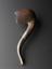 Cherrywood tobacco pipe, maker unknown, made in England (?)