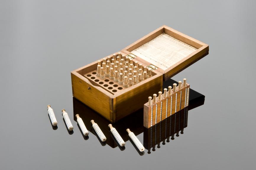 Filipowski's calculating rods (56) Science Museum Group Collection