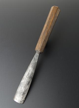 1¼” steel firmer chisel in octagonal wood handle