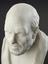 1 Reproduction in marble, man No. 335, 7" high