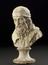 1 Plaster bust on pedestal, of Aristotle