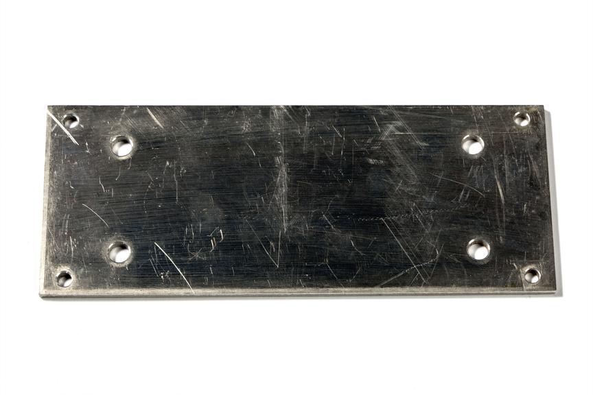 Blanking plate made by Computer Technology