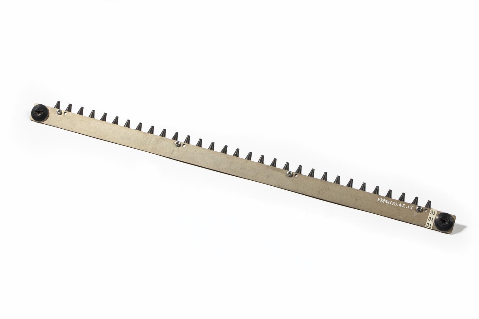 PCB retention bar made by Computer Technology Ltd | Science Museum ...