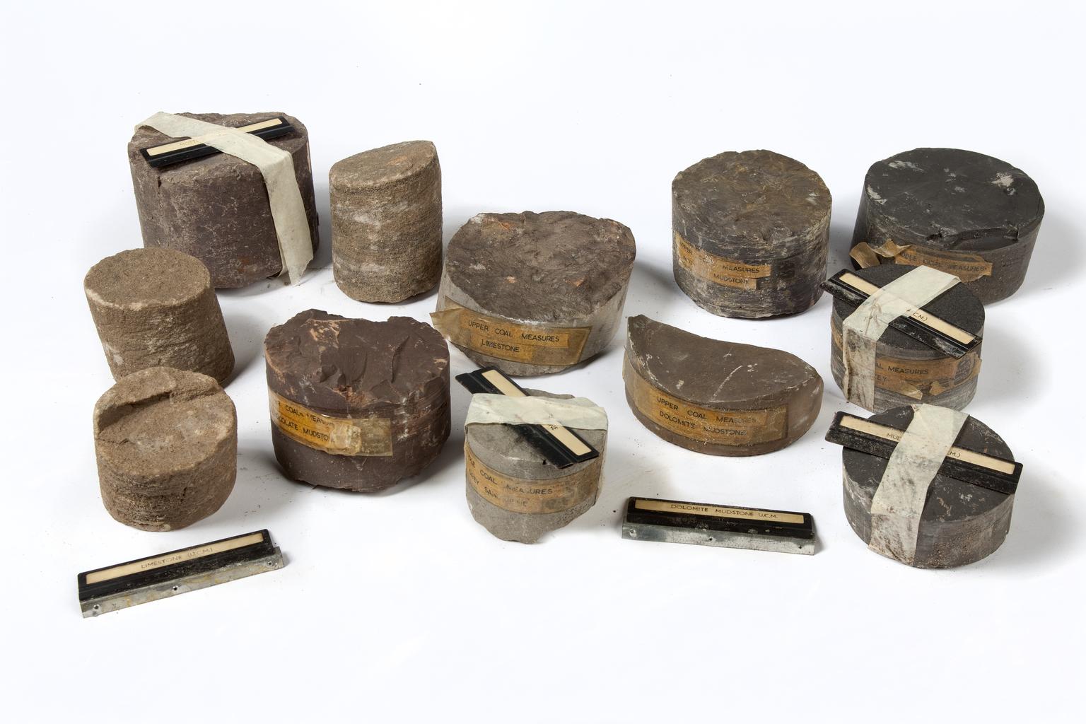 Core samples from Agecroft Colliery | Science Museum Group Collection