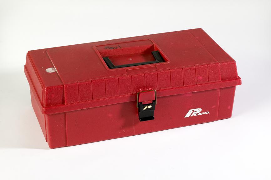 Tool box used by Paul Berry whilst working as an animator in