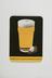 Beer mat bearing picture of a pint of Boddingtons and a