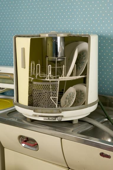 Electric dishwasher, made by Electrolux Ltd, c. 1950