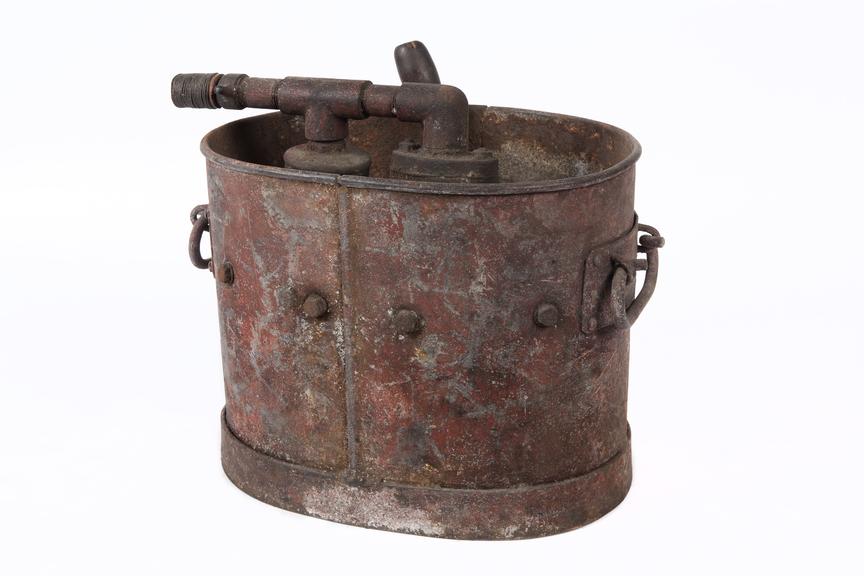 Fire pump bucket, coal mining use