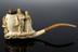 Meerschaum tobacco pipe (pipe - smoking equipment; meerschaum tobacco pipe)