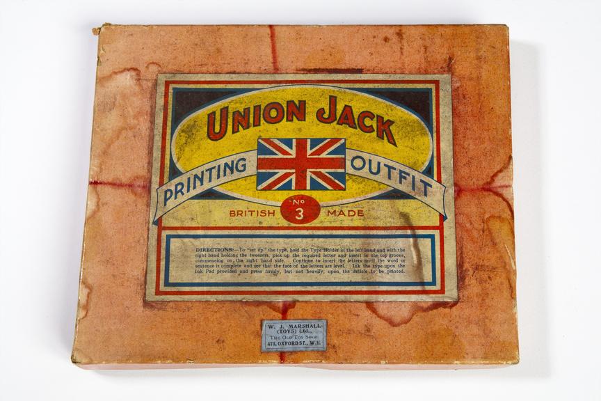 Boxed Union Jack Printing Outfit No