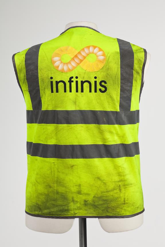 Landfill gas engineer's uniform from the Infinis landfill gas