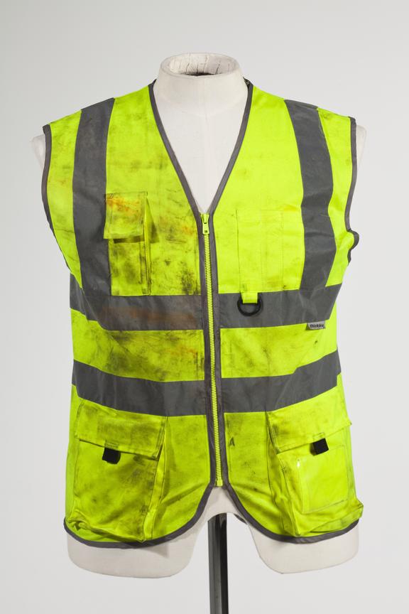 Landfill gas engineer's uniform from the Infinis landfill gas