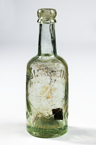 Thomas Edge glass bottle
