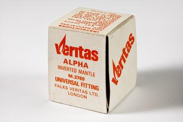'Veritas' gas mantle box