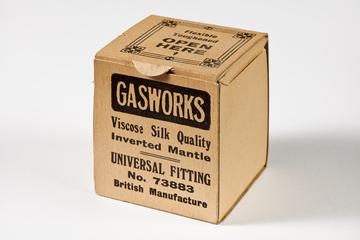'Gasworks' gas mantle box