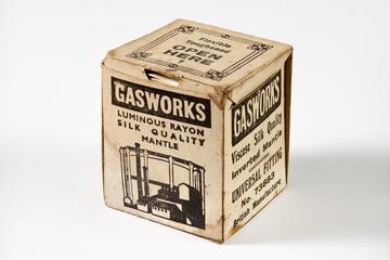 'Gasworks' gas mantle box