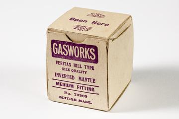 'Gasworks' gas mantle box