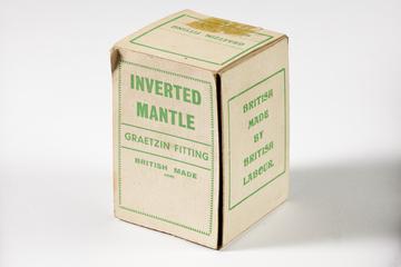 'Graetzin ' gas mantle box