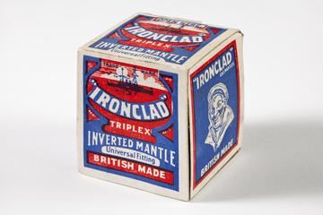 'Ironclad' gas mantle box