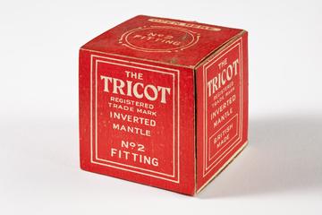 'The Tricot' gas mantle box