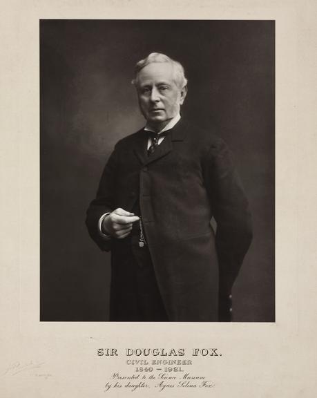 Portrait: Photograph of Sir Charles Douglas Fox