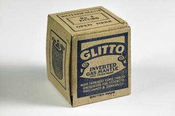 'Glitto' gas mantle box