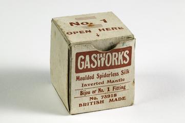'Gasworks' gas mantle box
