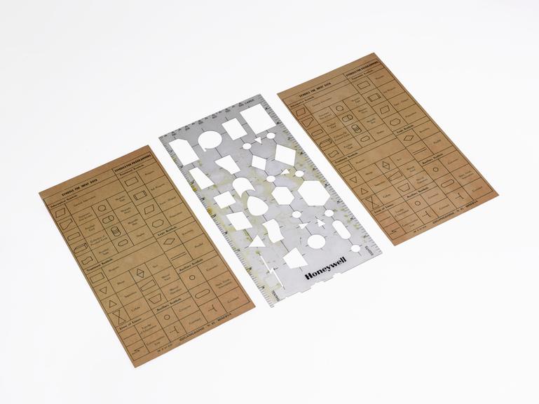 Computer programme flowchart symbol legend, by Honeywell, 1965-1970