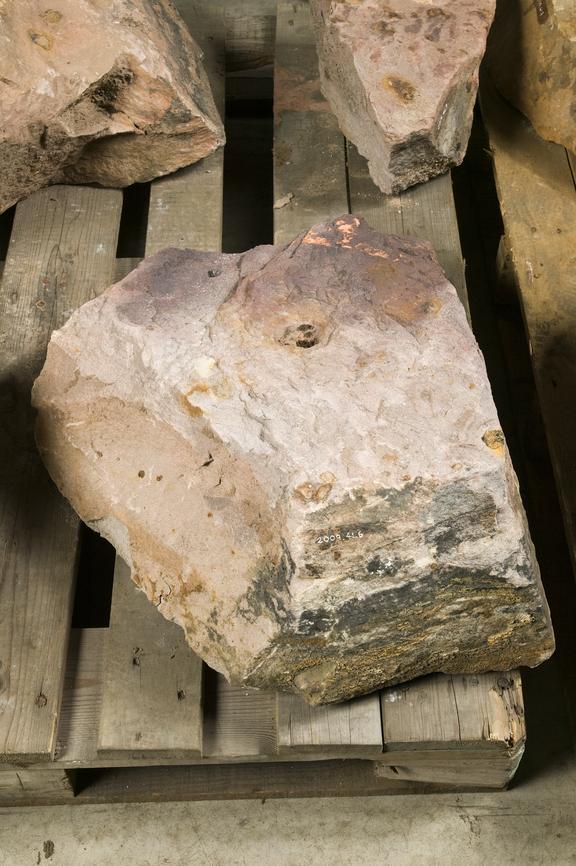 Foundry Rocks Sandstone Rock from Pollard Street Archaeological Excavations of Peel ...
