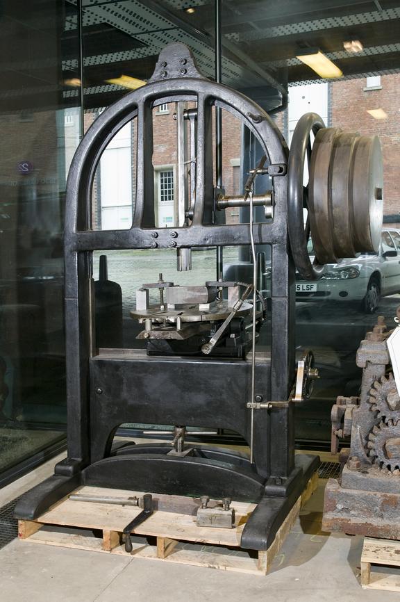 Slotting machine, made by Sharp Roberts and Co