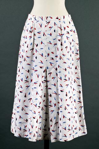 Dan Air female flight attendant's skirt