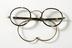 Beaufort-style Trupos spectacles with imitation shell plastic