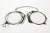 Folding pince-nez with steel rims and cork noseguards, c. 1890