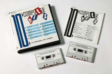 '10 Computer Hits' Game Cassettes